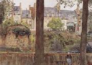 William Frederick Yeames,RA On the Boulevards-Dinan-Brittany (mk46) oil painting picture wholesale